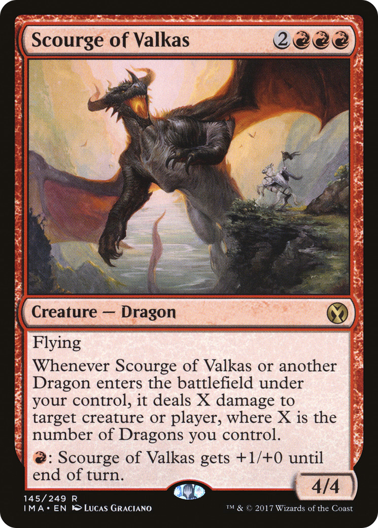 Scourge of Valkas (IMA-145) [Iconic Masters]