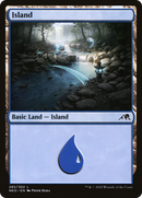 Island (NEO-285) [Kamigawa: Neon Dynasty] Foil