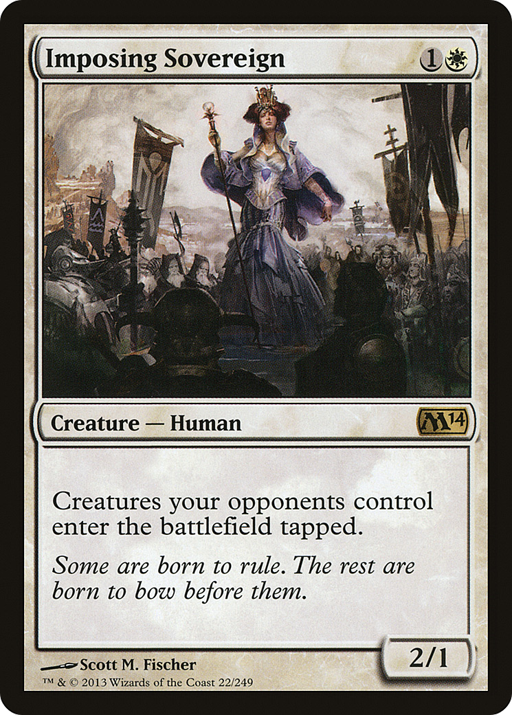 Imposing Sovereign (M14-022) [Magic 2014]