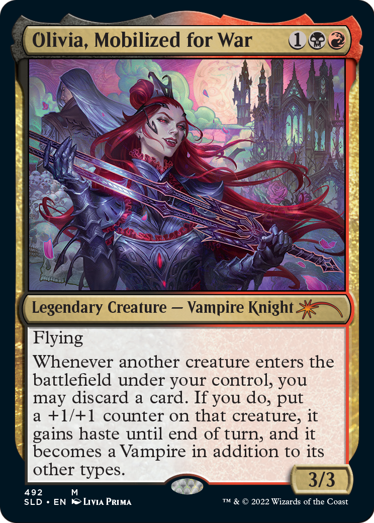 Olivia, Mobilized for War (SLD-492) [Secret Lair Drop]