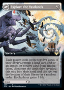 Wandering Archaic // Explore the Vastlands (STX-286) [Strixhaven: School of Mages]: (Extended Art) Foil