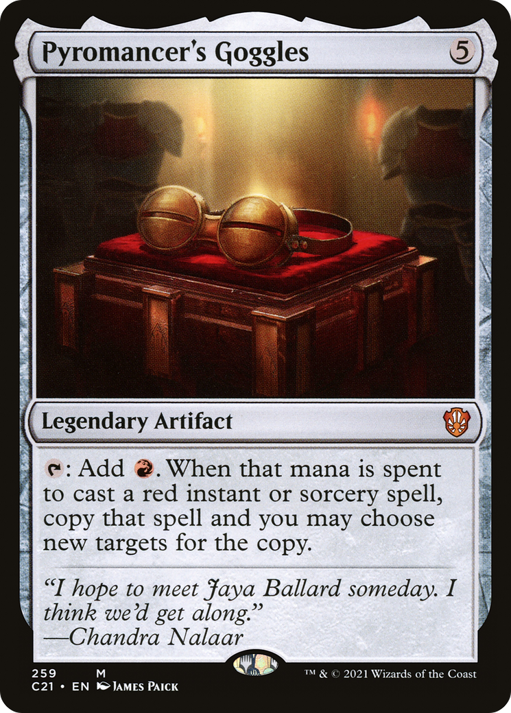 Pyromancer's Goggles (C21-259) [Commander 2021]