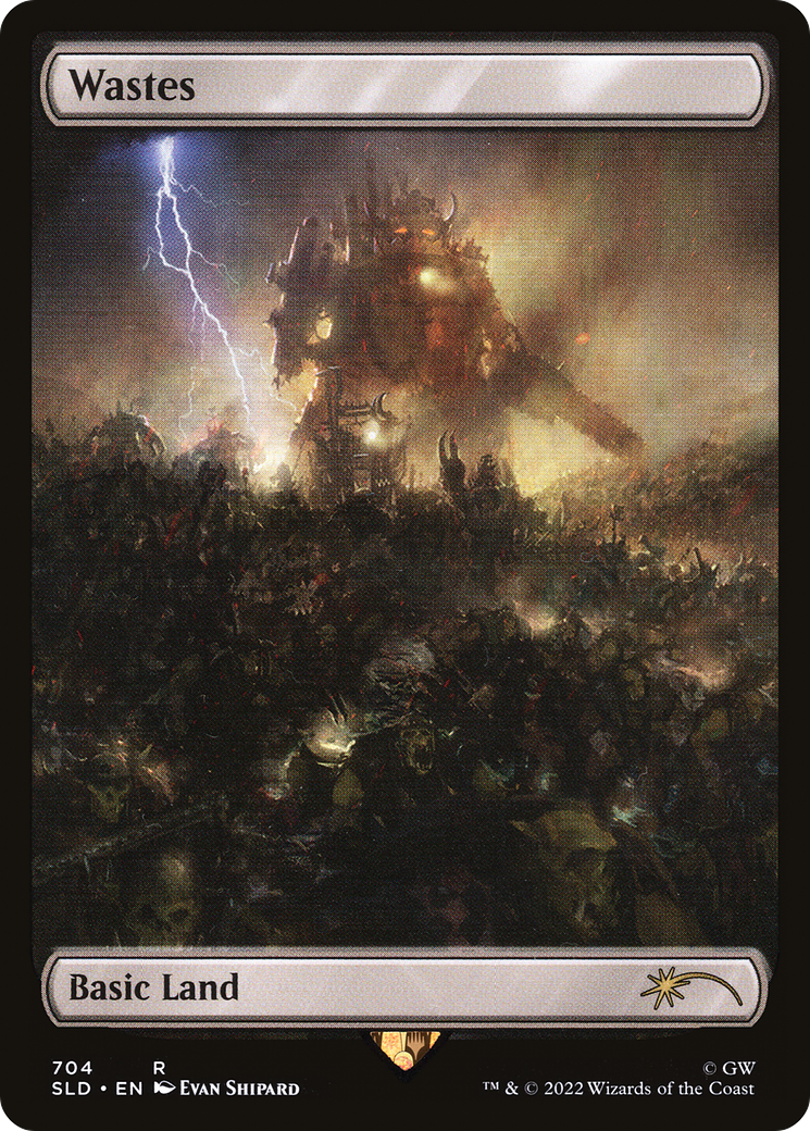Wastes (704) - Full Art (SLD-704) [Secret Lair Drop]