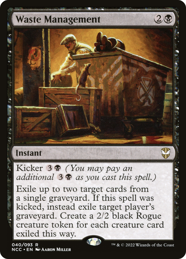 Waste Management (NCC-040) [New Capenna Commander]