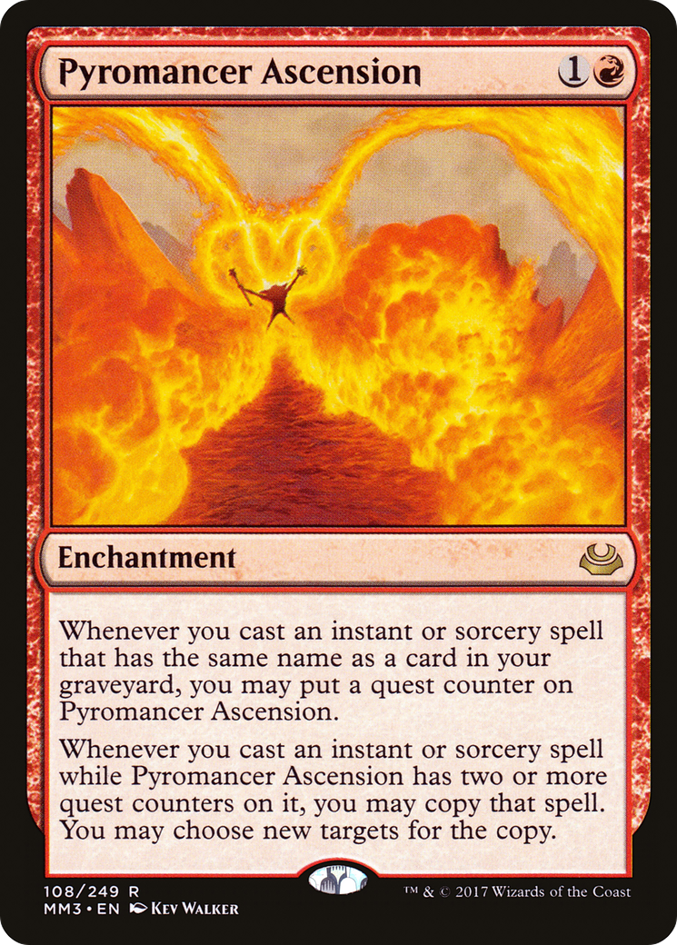 Pyromancer Ascension (MM3-108) [Modern Masters 2017] Foil