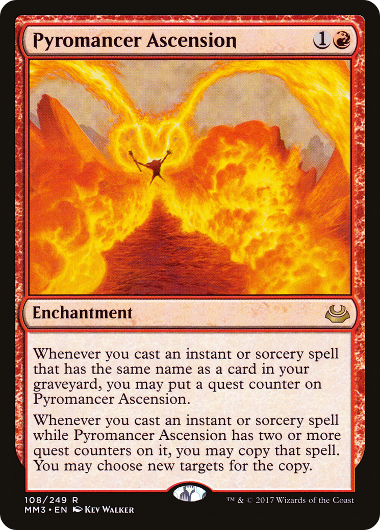 Pyromancer Ascension (MM3-108) [Modern Masters 2017]