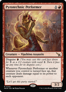 Pyrotechnic Performer (MKM-140) [Murders at Karlov Manor] Foil