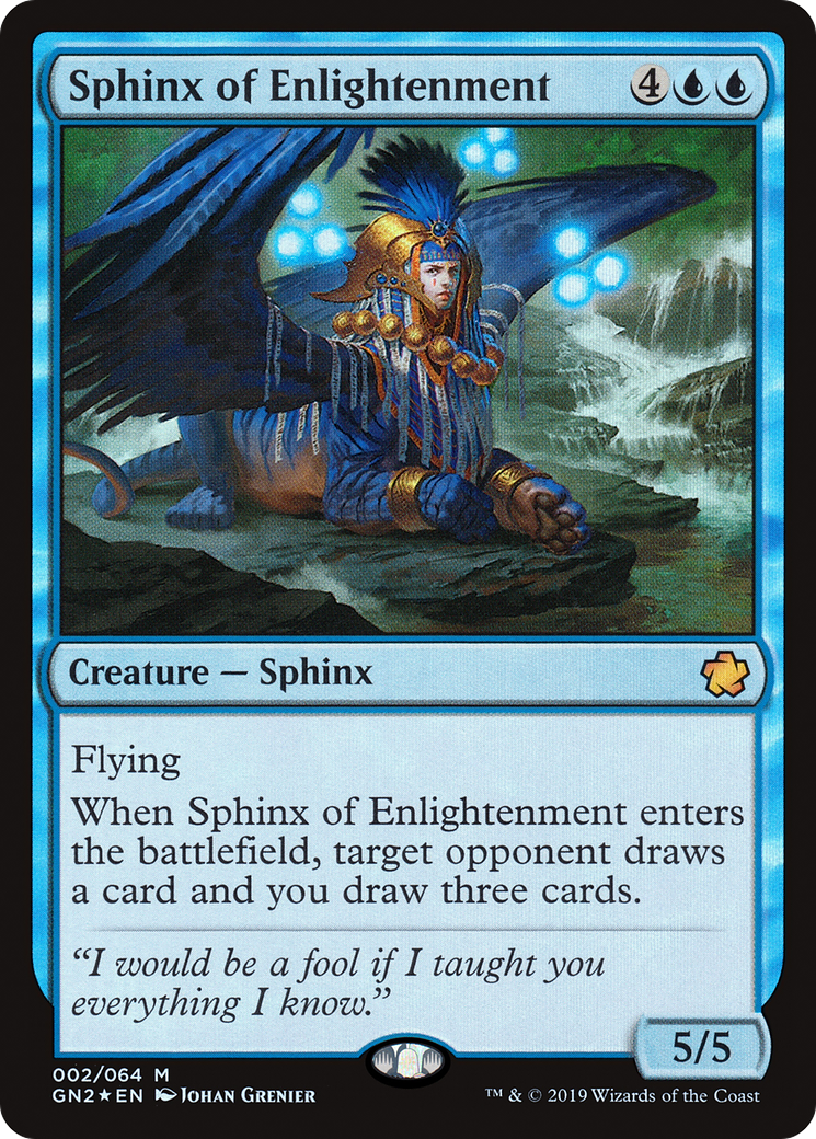 Sphinx of Enlightenment (GN2-002) [Game Night 2019] Foil