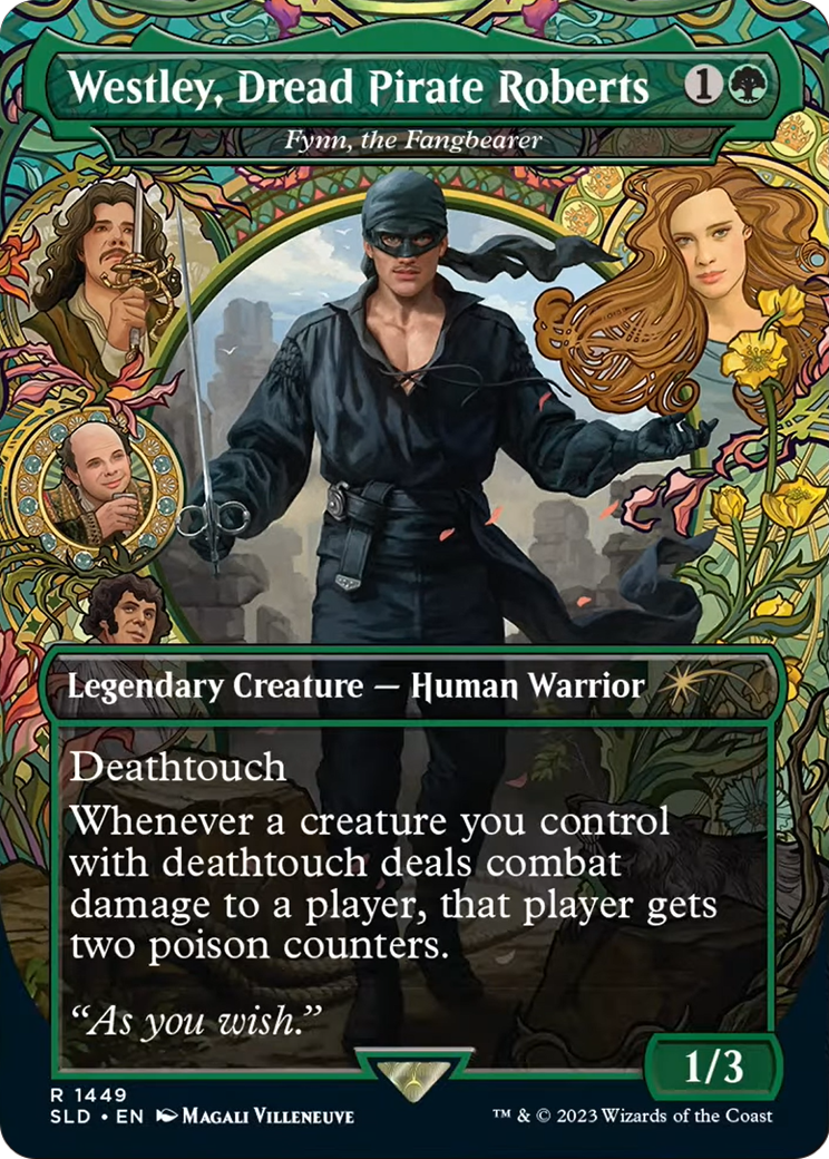 Westley, Dread Pirate Roberts - Fynn, the Fangbearer (SLD-1449) (Borderless) [Secret Lair Drop]