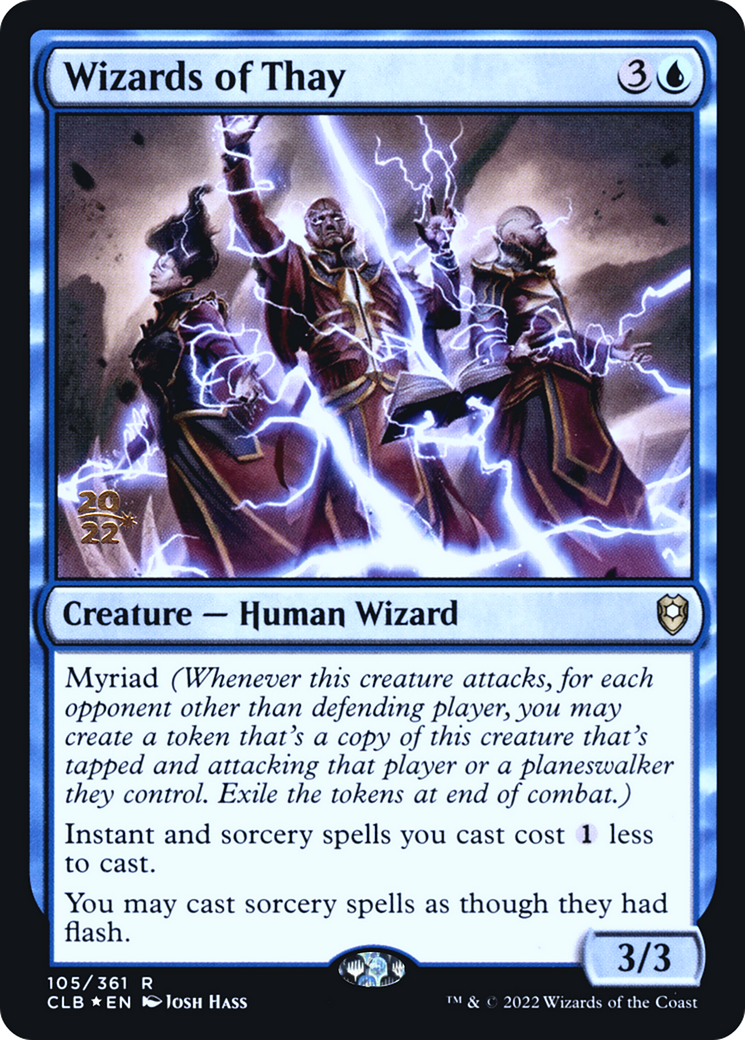 Wizards of Thay (PRE-105) [Battle for Baldur's Gate Promos] Foil