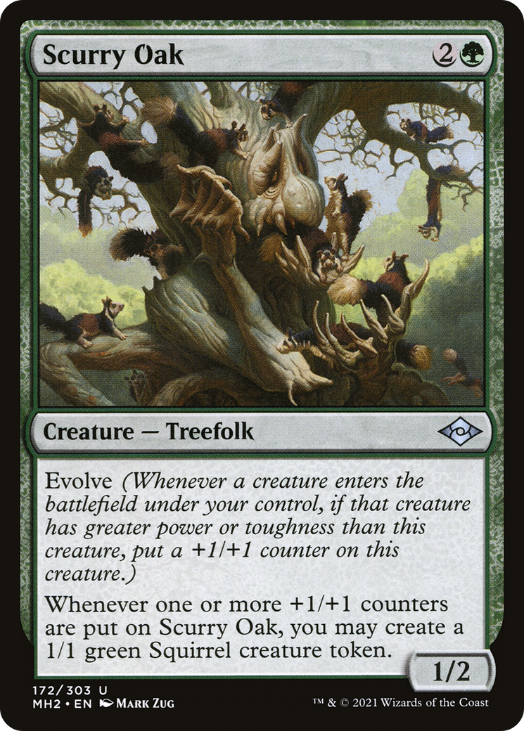 Scurry Oak (MH2-172) [Modern Horizons 2]