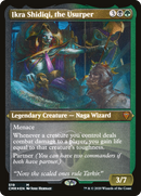 Ikra Shidiqi, the Usurper (CMR-519) [Commander Legends] Etched Foil