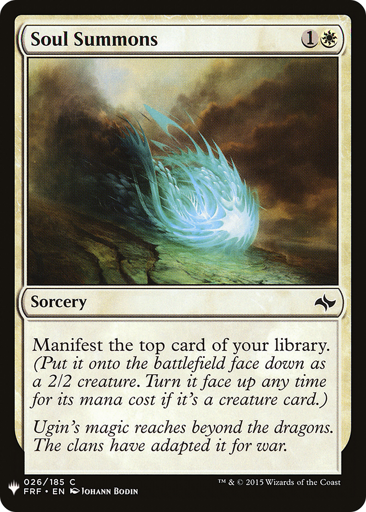 Soul Summons (LIST-FRF-26) [The List]