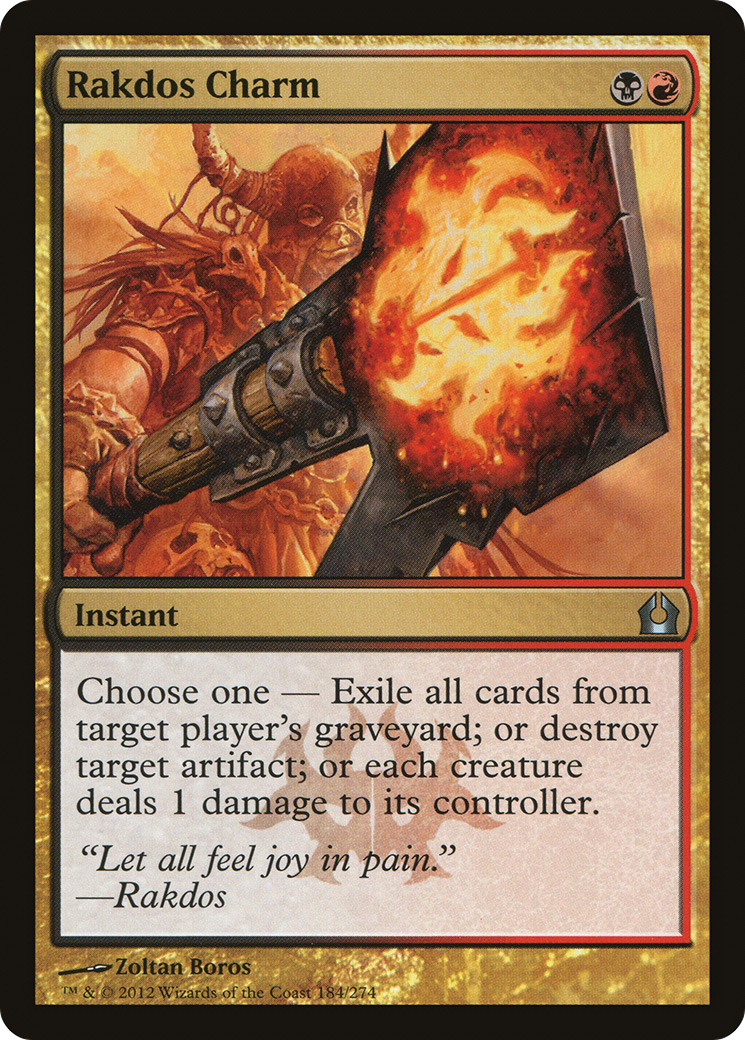 Rakdos Charm (RTR-184) [Return to Ravnica] Foil