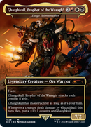 Zurgo Helmsmasher (SLD-1028) [Secret Lair Drop] / Ghazghkull, Prophet of the Waaagh! (Borderless) Foil