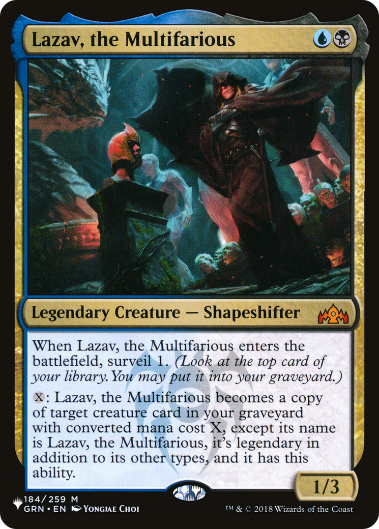 Lazav, the Multifarious (LIST-GRN-184) [The List]
