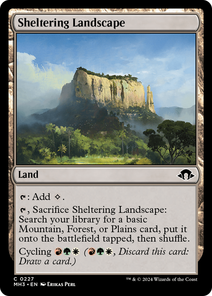 Sheltering Landscape (MH3-227) [Modern Horizons 3]