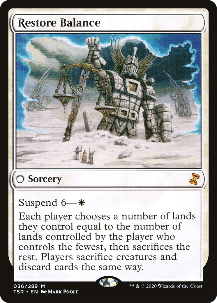 Restore Balance (TSR-036) [Time Spiral Remastered] Foil