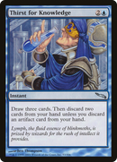 Thirst for Knowledge (MRD-053) [Mirrodin]