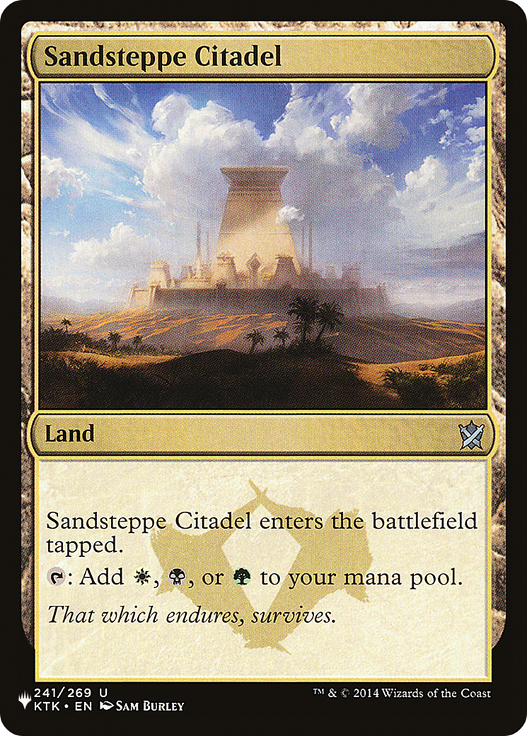 Sandsteppe Citadel (LIST-KTK-241) [The List]