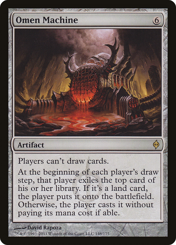 Omen Machine (NPH-148) [New Phyrexia] Foil