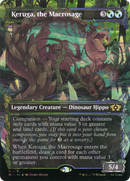 Keruga, the Macrosage (MUL-178) [Multiverse Legends]: (Showcase) (Borderless) Foil