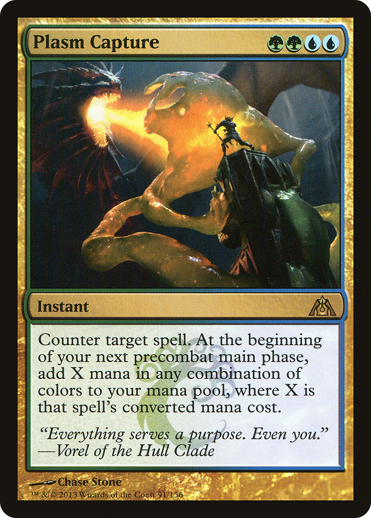 Plasm Capture (DGM-091) [Dragon's Maze] Foil