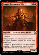 Iraxxa, Empress of Mars (Surge Foil) (WHO-694) [Doctor Who] Foil