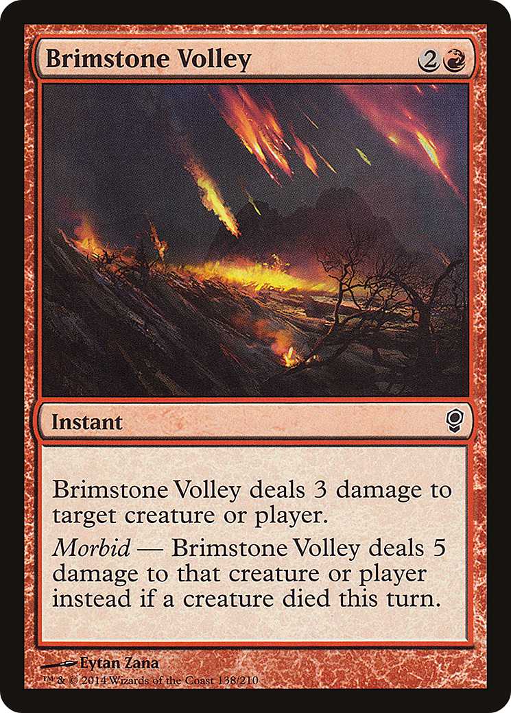 Brimstone Volley (CNS-138) [Conspiracy]