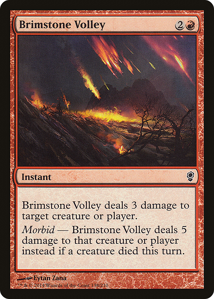 Brimstone Volley (CNS-138) [Conspiracy]