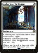 Authority of the Consuls (PRE-05S) [Kaladesh Promos] Foil