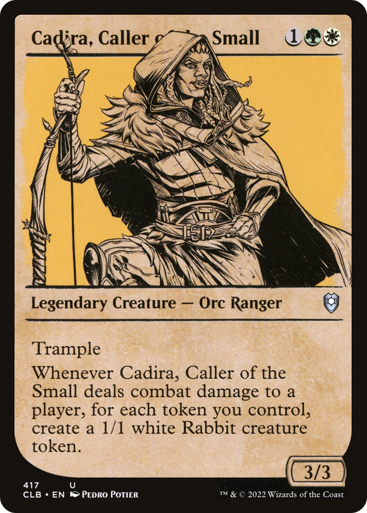 Cadira, Caller of the Small (Showcase) (CLB-417) [Commander Legends: Battle for Baldur's Gate]