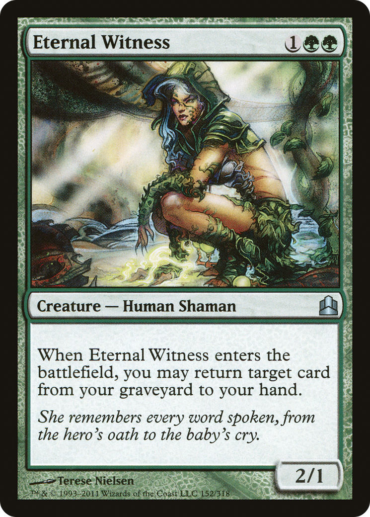Eternal Witness (CMD-152) [Commander 2011]