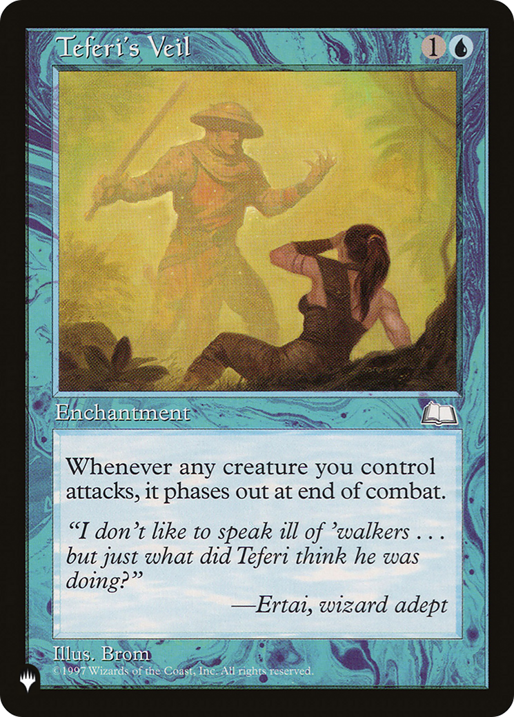 Teferi's Veil (LIST-WTH-53) [The List]