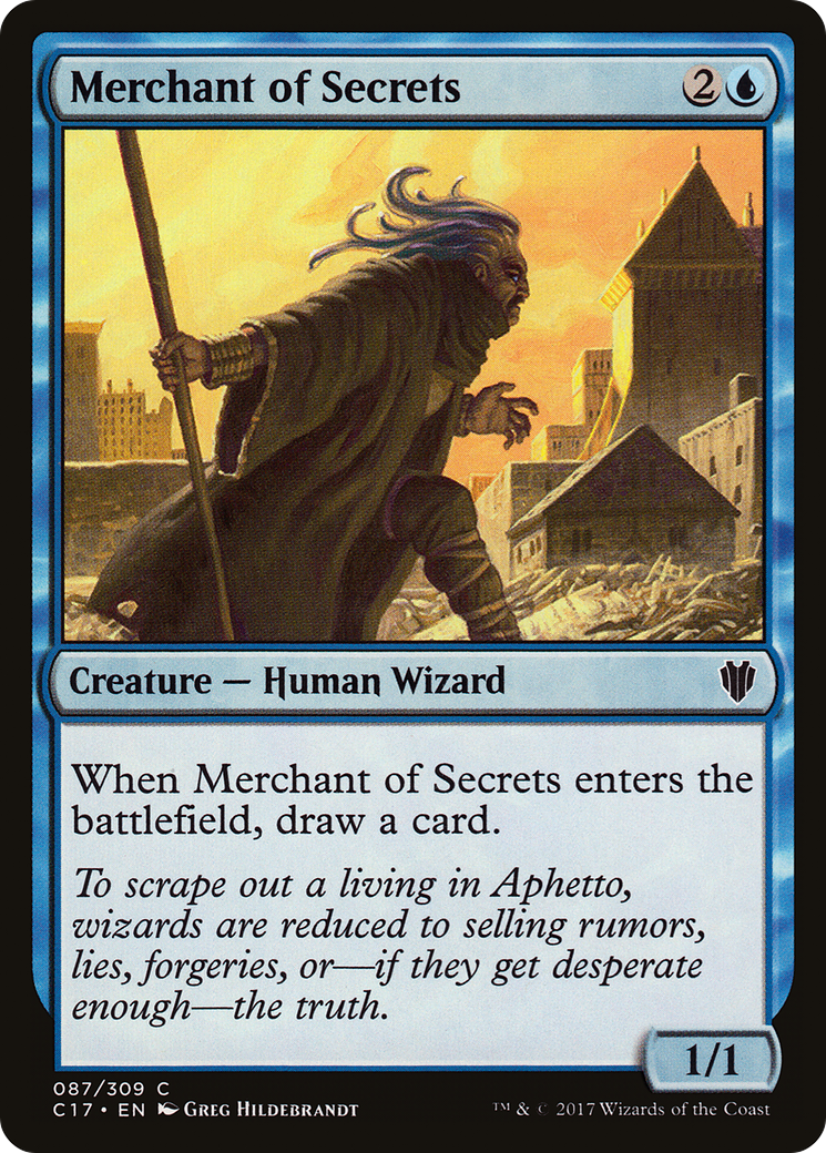 Merchant of Secrets (C17-087) [Commander 2017]