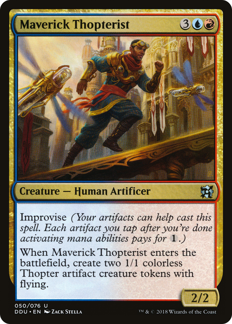 Maverick Thopterist (DDU-050) [Duel Decks: Elves vs. Inventors]