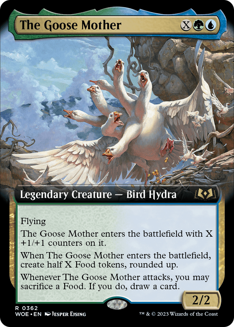 The Goose Mother (WOE-362) [Wilds of Eldraine]: (Extended Art)