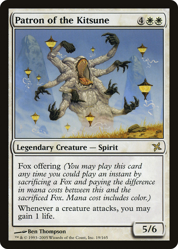 Patron of the Kitsune (BOK-019) [Betrayers of Kamigawa] Foil