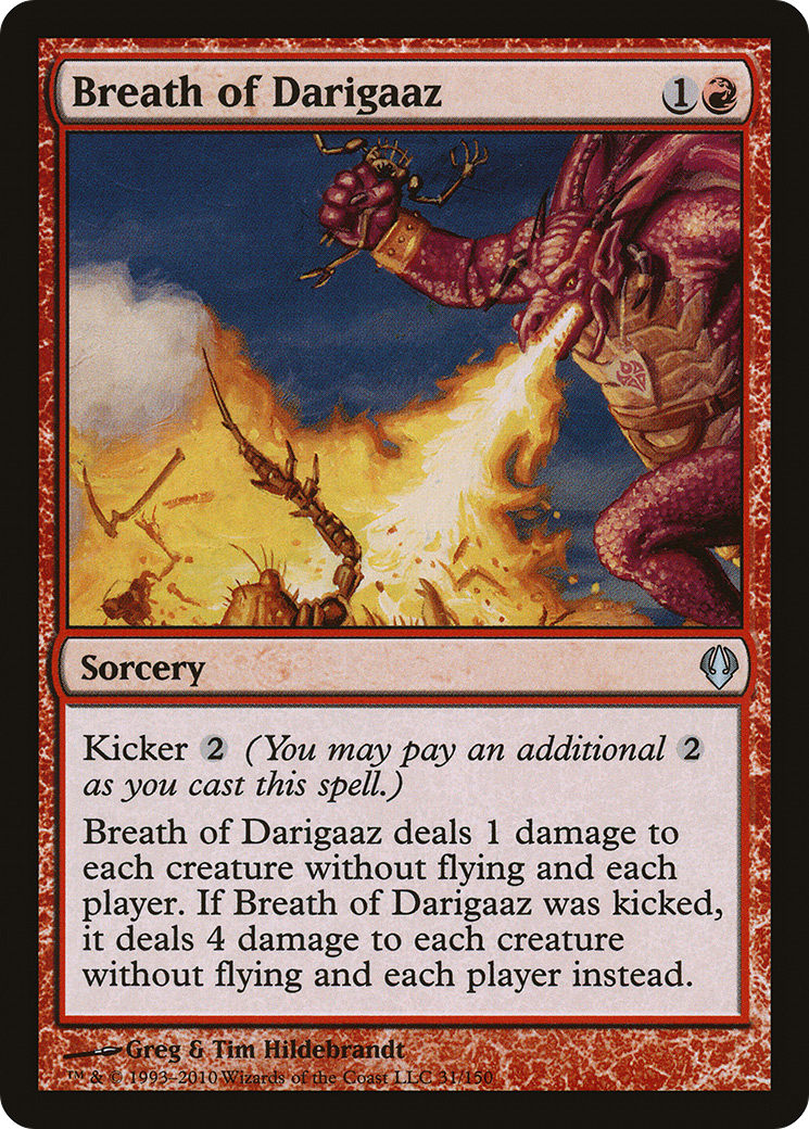 Breath of Darigaaz (ARC-031) [Archenemy]