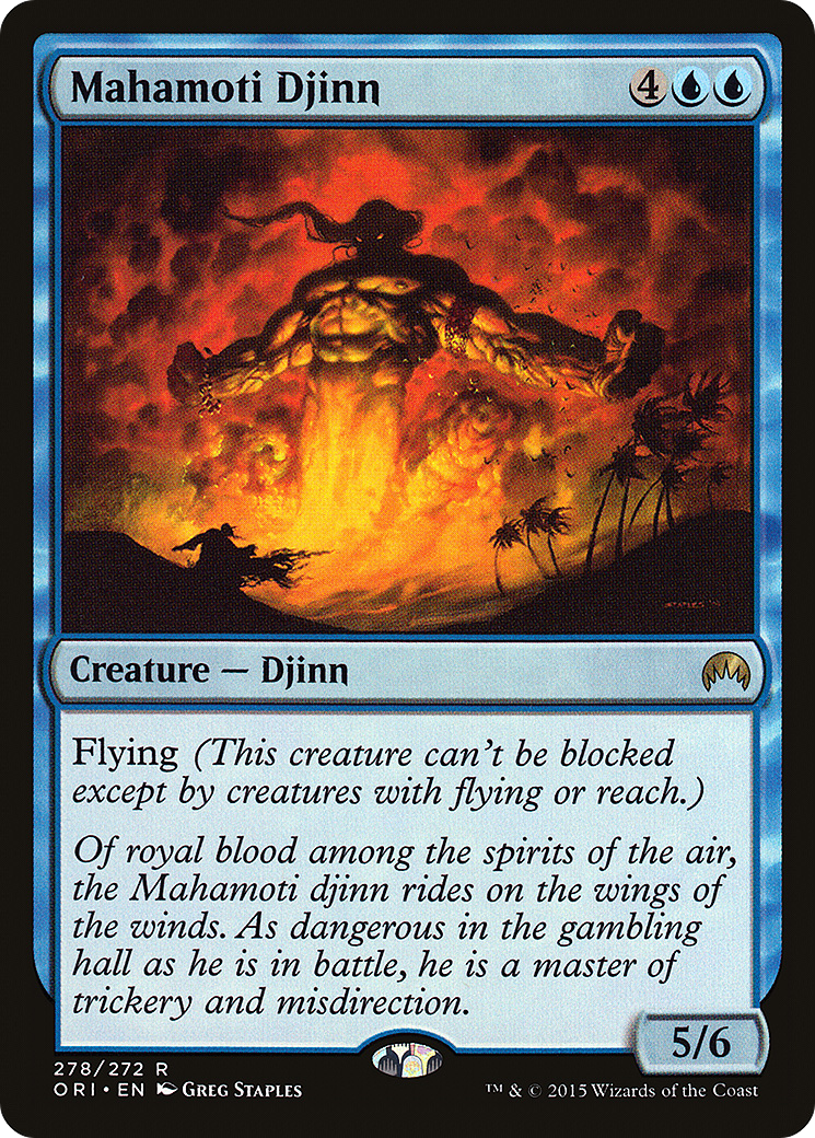 Mahamoti Djinn (ORI-278) [Magic Origins]
