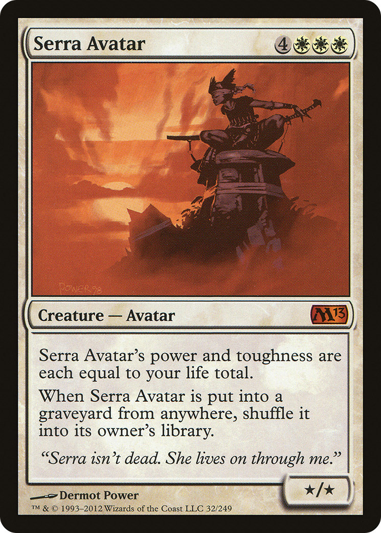Serra Avatar (M13-032) [Magic 2013]
