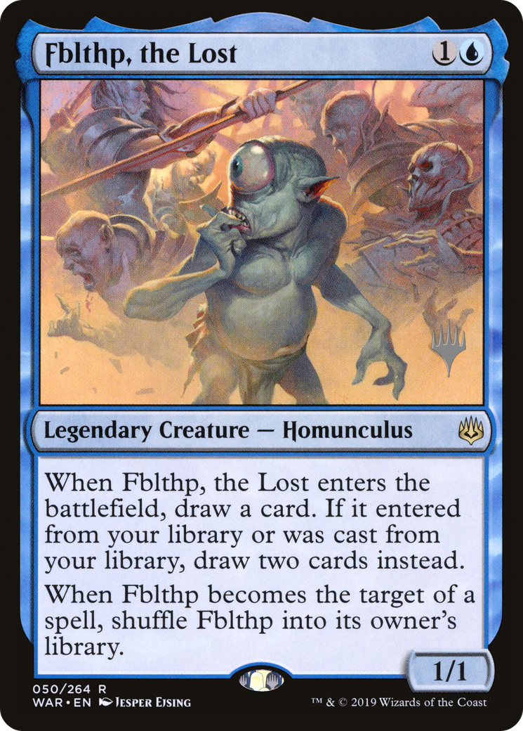 Fblthp, the Lost (PPM20-50P) [War of the Spark Promos] Foil