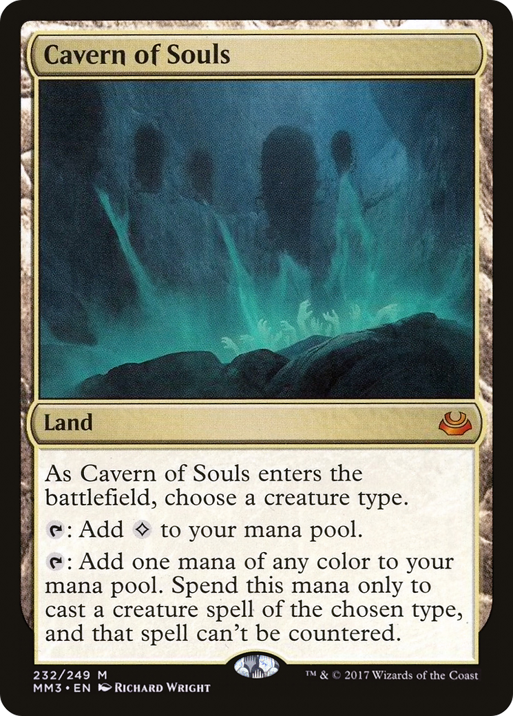 Cavern of Souls (MM3-232) [Modern Masters 2017] Foil