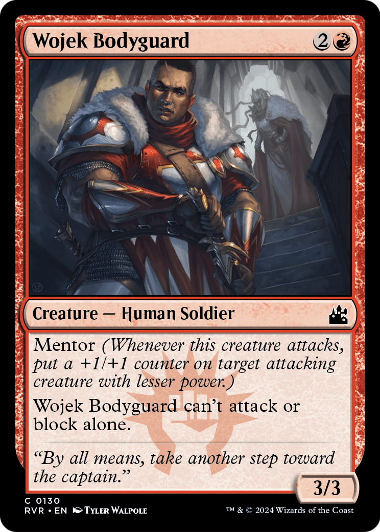Wojek Bodyguard (RVR-130) [Ravnica Remastered] Foil