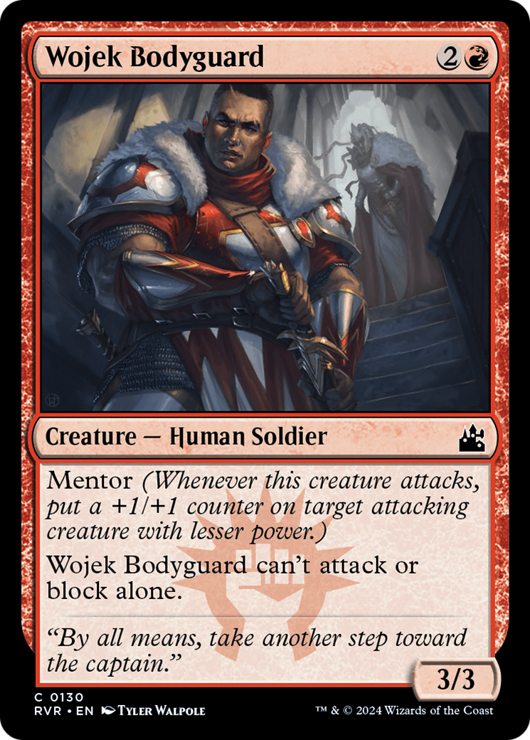Wojek Bodyguard (RVR-130) [Ravnica Remastered] Foil