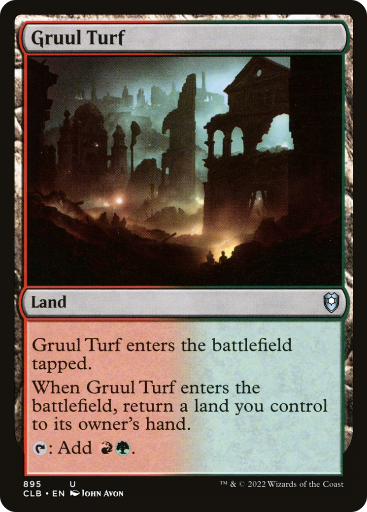 Gruul Turf (CLB-895) [Commander Legends: Battle for Baldur's Gate]