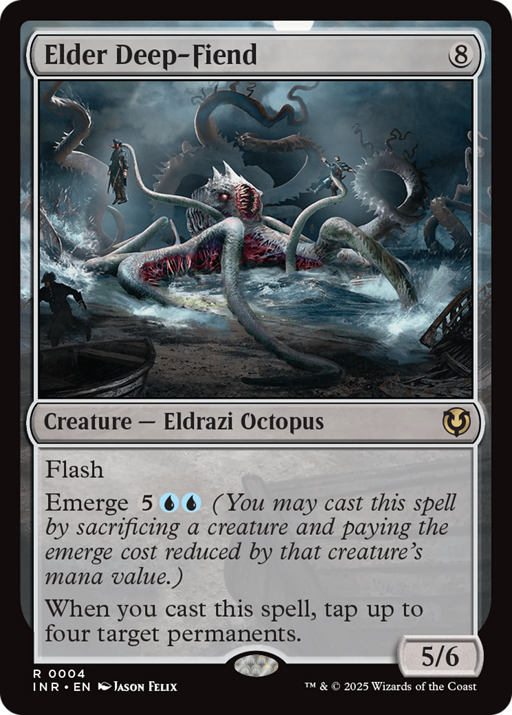 Elder Deep-Fiend (INR-004) [Innistrad Remastered]