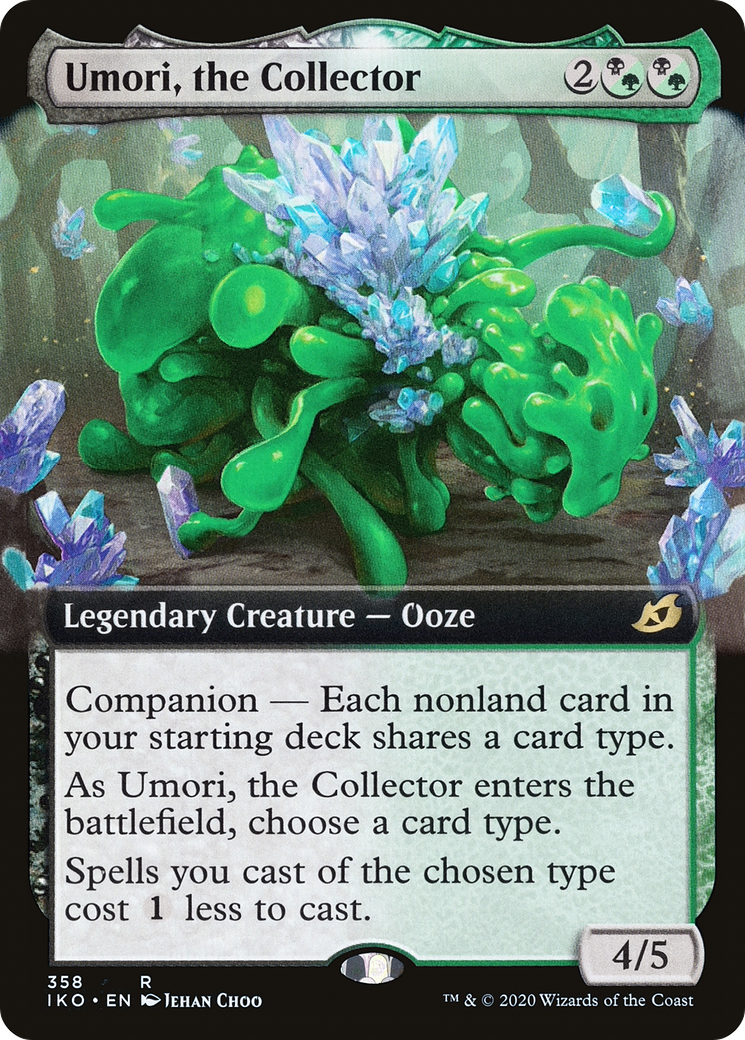 Umori, the Collector (IKO-358) [Ikoria: Lair of Behemoths]: (companion, Extended Art)