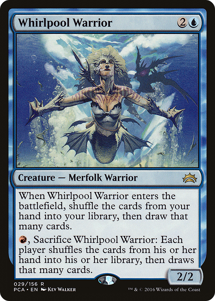 Whirlpool Warrior (PCA-029) [Planechase Anthology]