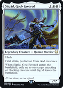 Sigrid, God-Favored (PRE-29S) [Kaldheim Promos] Foil